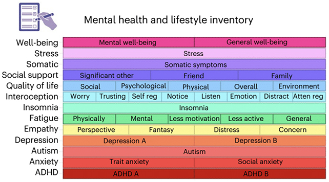 Mental health questionnaire