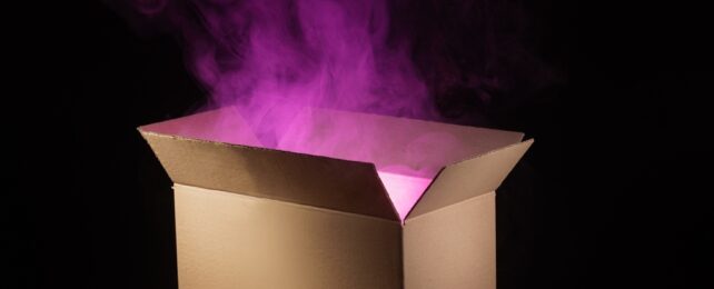 Mysterious Pink Box Glow