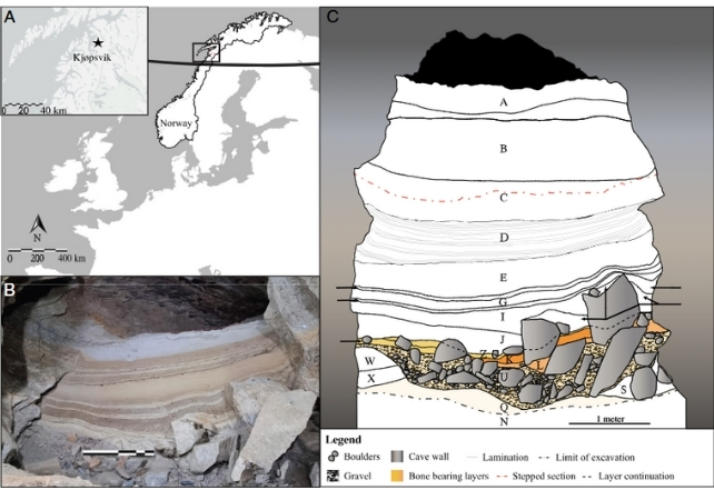 location of bones found in norway