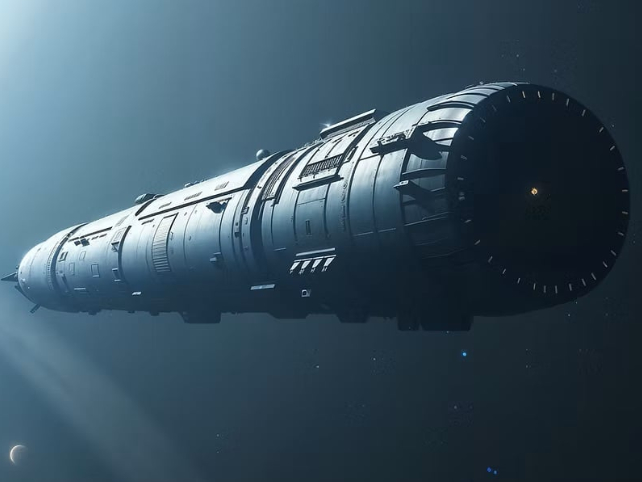 Chrysalis generation ship illustration
