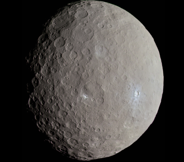 Dawn image of Ceres