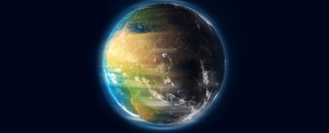 earth rotating