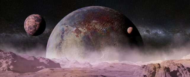 Rogue Planets Floating in Space Appear to Be Forming Their Own Moons