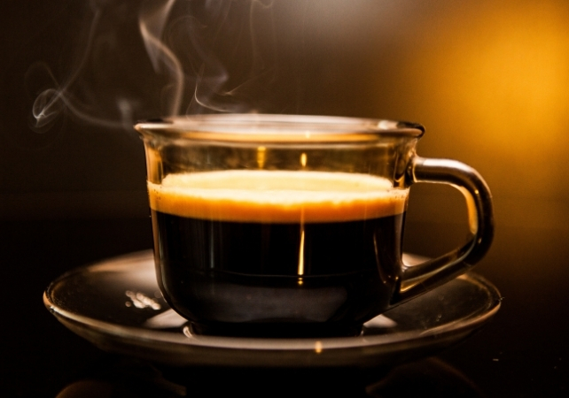 hot coffee