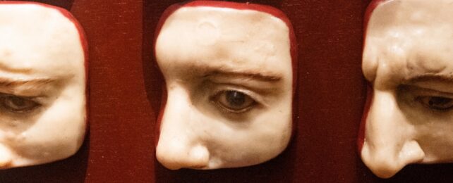 wax faces at mutter museum