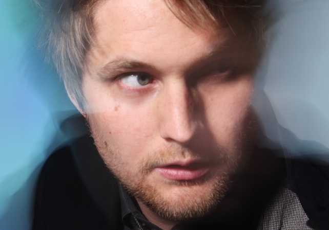 man looking paranoid