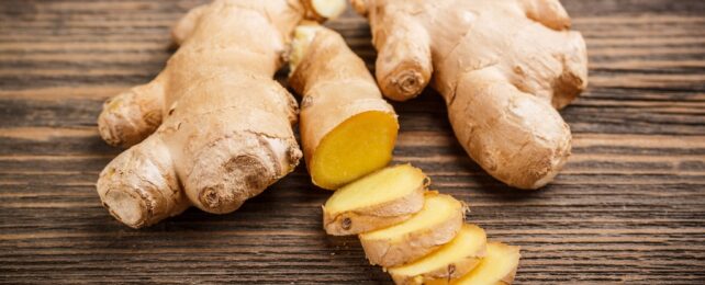 ginger sliced