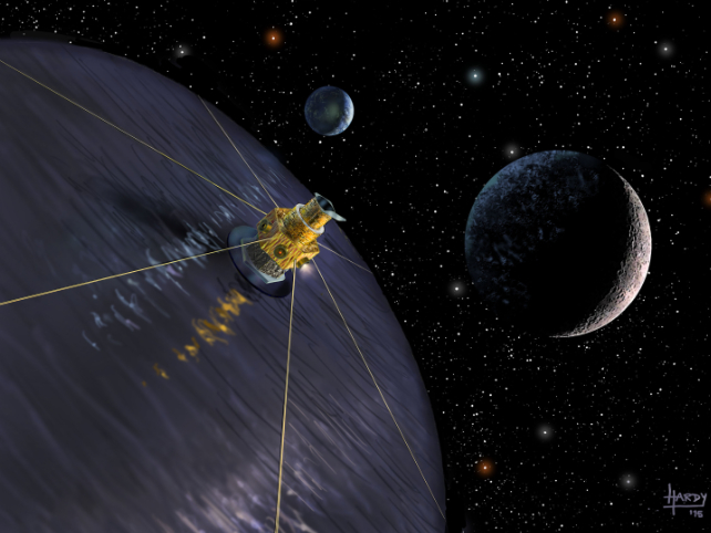 solar sail illustration