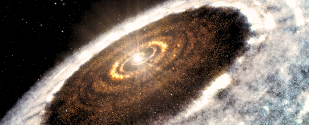 Building Blocks of Life Discovered Circling a Baby Star : ScienceAlert
