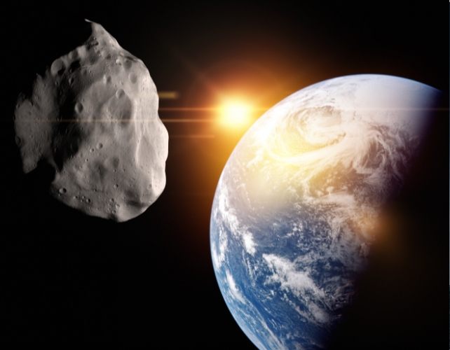 Asteroid heading towards Earth 