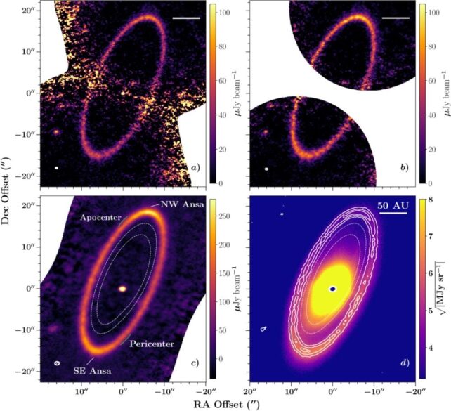 Something's Warping Ancient Debris Around One of The Brightest Stars in Our Sky