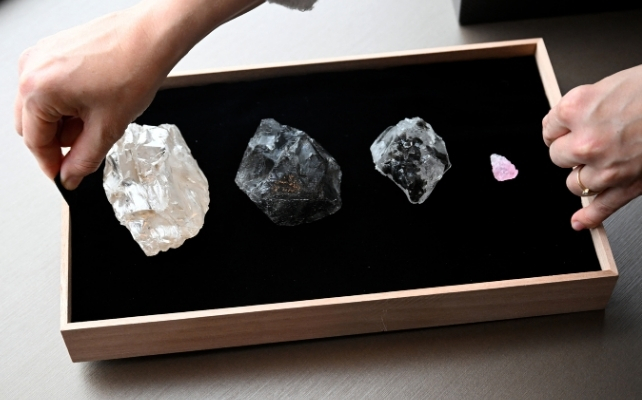 four large gems