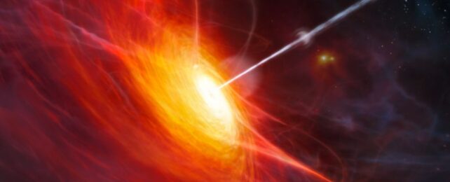 Scientists Discover Giant Black Hole Growing 2.4X Faster Than Theoretical Limit