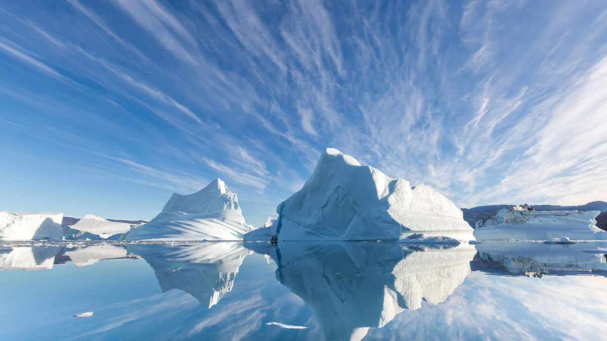 Greenland ice