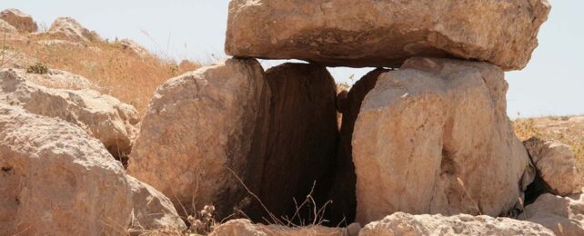 dolmen or portal tomb