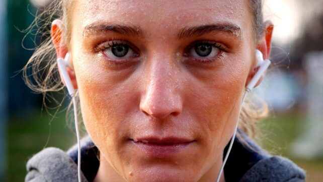 elite female athlete