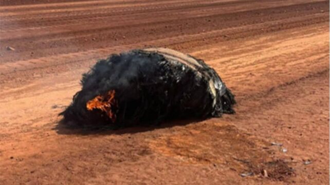 Burning Object Found in Australian Desert Likely Fell From Space