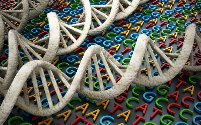 dna helix and genetic coding