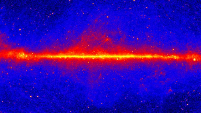 Dark Matter May Have Finally Been Detected in Our Galaxy's Glow
