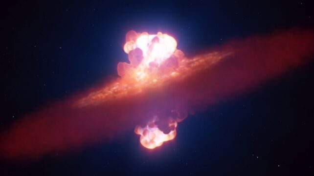 Scientists Capture The Moment a Supernova Rips Open Its Star, in Stunning First