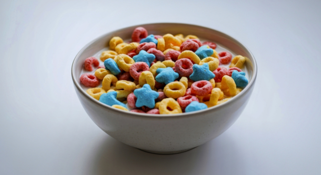 bowl of breakfast cereal