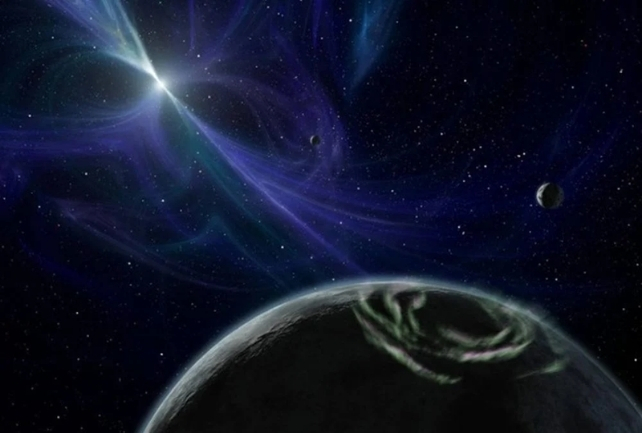 First expolanets were found near pulsars like PSR B1257+12