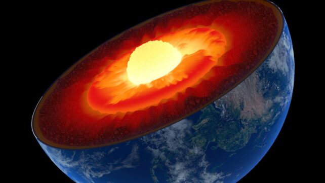 Mysterious State of Matter Discovered Flowing Inside Earth's Core