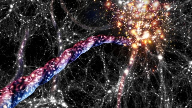 'Tornado' of Galaxies Could Be The Longest Spinning Structure Ever Seen
