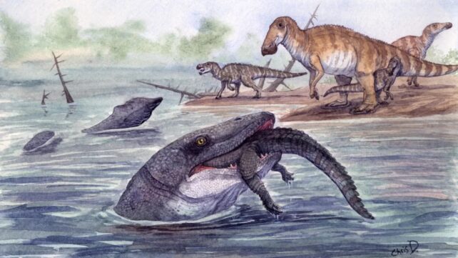 Prehistoric Sea Monster Didn't Stick to The Oceans, Suggests Fossil Study