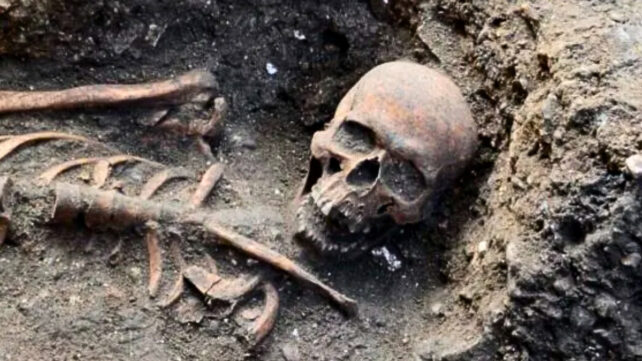 skeleton recovered near london tower