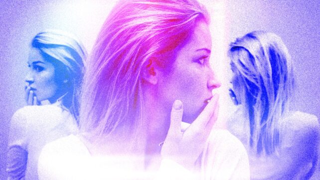 woman experiencing psychosis