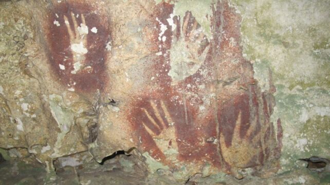 World's Oldest Rock Art Discovered in Indonesian Cave