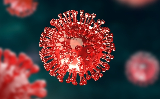 illustration of a virus