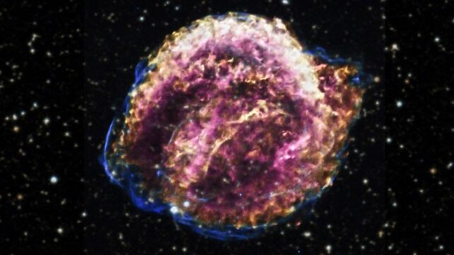Watch a Supernova's Expansion Over 25 Years in Dramatic NASA Timelapse