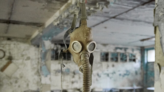 Chaernobyl gas mask