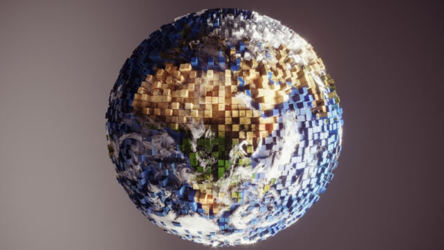 blocky earth