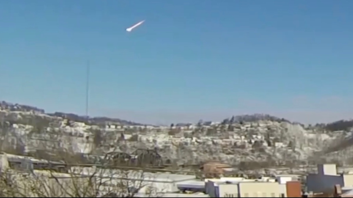 Meteor prorazil nebeskou klenbu nad Clevelandem a způsobil rozruch