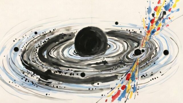 Astronomers May Have Seen Colliding Black Holes Trigger a Blaze of Light