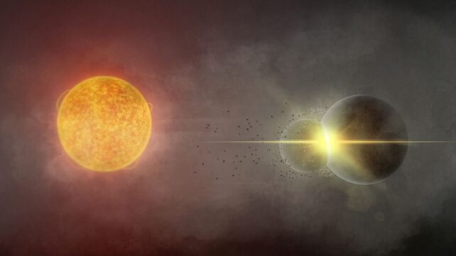 'Completely Bonkers': Astronomers Think They Saw Two Planets Collide