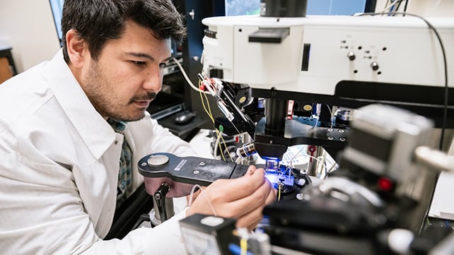 Dennis Tabuena at work