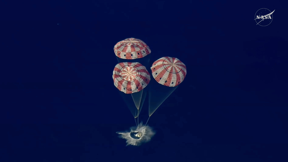 HOUSTON (AP) – Artemis II's astronauts returned from the moon with a dramatic splashdown in the Pacific on Friday to close out humanity's first lunar voyage in more than a half-century.