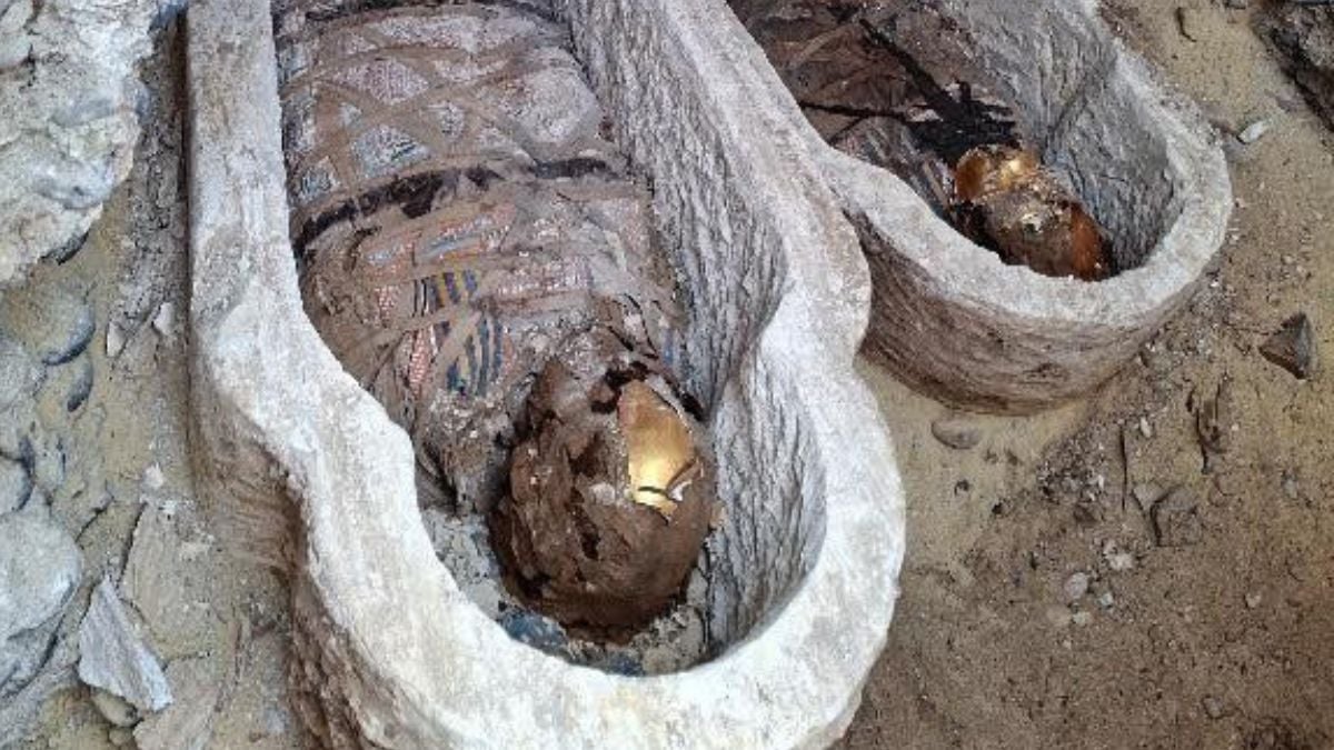Ancient Egyptian Mummy Found Wrapped In Something Never Seen Before