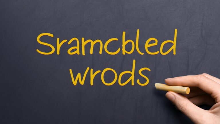 Splinter Words Why Your Brain Can Read Scrambled Words, According to Science ...