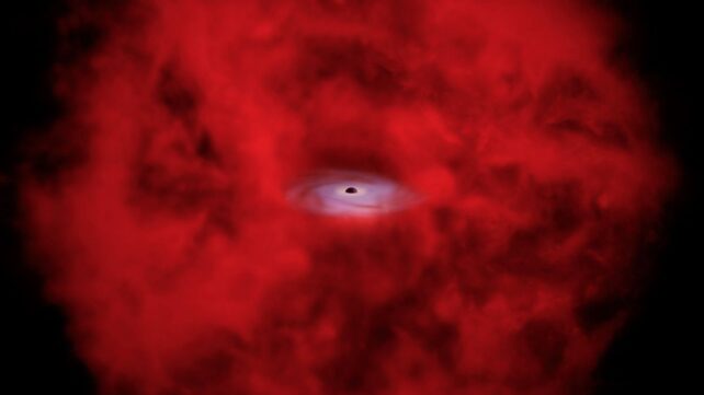 Surprise X-Ray Discovery May Explain Strange Red Dots in Early Universe