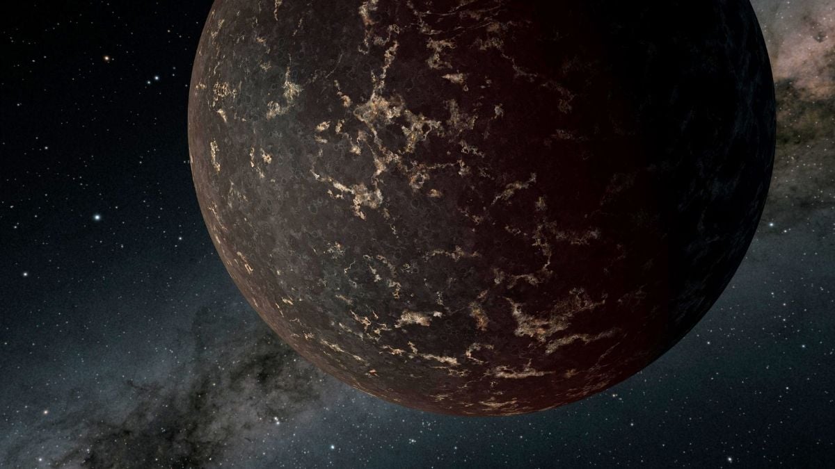The James Webb Space Telescope (JWST) has revealed a dark, scorched world that may be similar to the Moon or Mercury but about 30 percent larger than Earth.