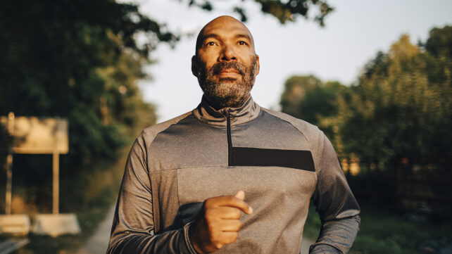 Jogging man