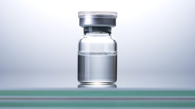 vial of vaccine