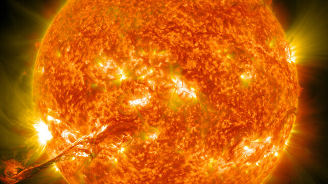 Sun close-up