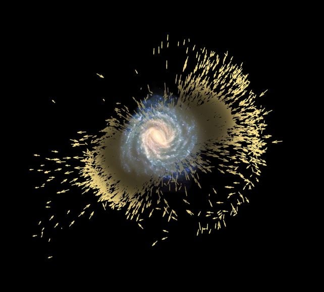 Strange Clues Suggest The Milky Way Once Flipped Itself Sideways