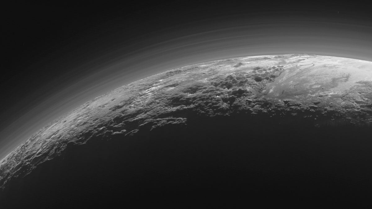 Unknown chemical signature detected on both Pluto and Titan